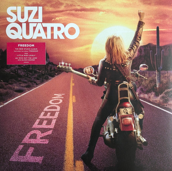 Image of Front Cover of LP - EX/EX - SUZI QUATRO, Freedom (Chrysalis; CRV2315, Europe 2026, Inner), Signed,  - 3946285S