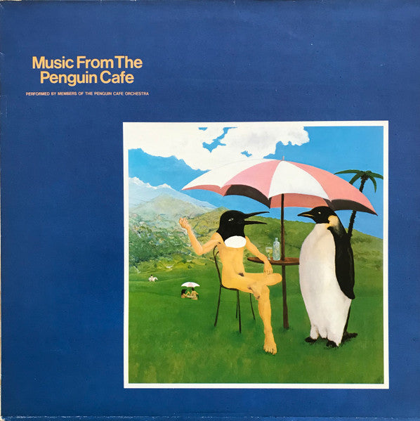 Image of Front Cover of LP - VG/VG+ - SIMON JEFFES - PERFORMED BY MEMBERS OF THE PENGUIN CAFE ORCHESTRA, Music From The Penguin Cafe (Editions EG; EGED 27, UK 1982 Reissue), Light marks only. Ring and edge wear.,  - 3946368S