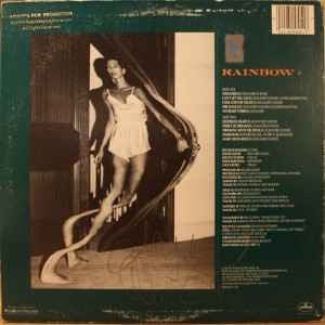 Image of Back Cover of LP - VG/VG - RAINBOW, Bent Out Of Shape (Mercury; 422-815 305-1 M-1, US 1983, Inner), Strong VG.  Ring wear. ,  - 3926358E