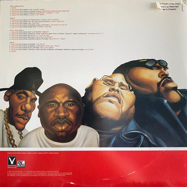 Image of Back Cover of LP - G+/G+ - VARIOUS, Violator: The Album (Violator Records ; 314 558 941-1, US 1999, Gatefold, 2 Inners), ,  - 3926341E
