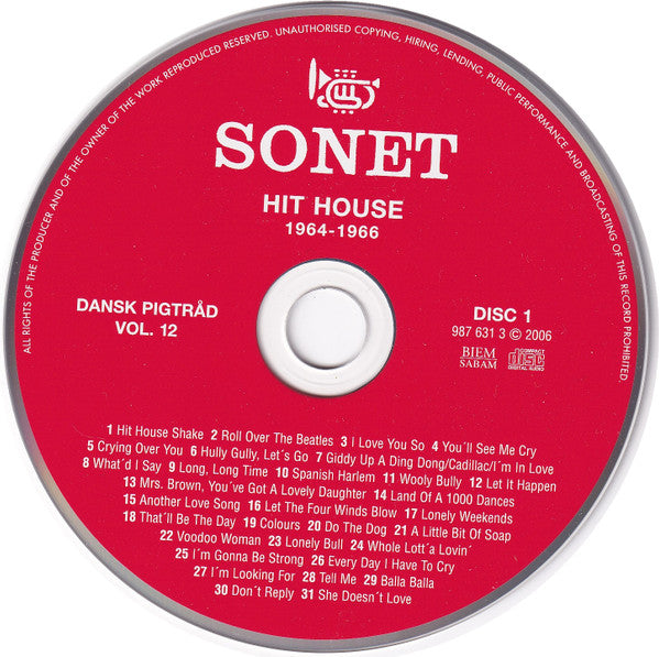 Image of Back Cover of 2xCDs - VG+/VG+ - VARIOUS, Hit House 1964-1966 (Sonet; 987 631 4, Denmark 2006), ,  - 3956224S