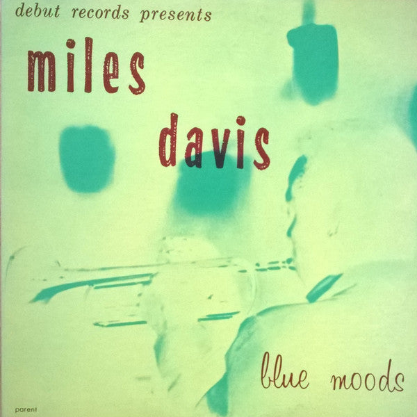 Image of Front Cover of LP - VG/VG - MILES DAVIS, Blue Moods (Debut Records; VIJ-5009M, Japan 1976 Reissue, Pasteback Sleeve, Insert, Missing the OBI), Light hairlines. Sleeve has edgewear and a patch where a sticker is half-removed. Small pen marks on rear.,  - 3926368E