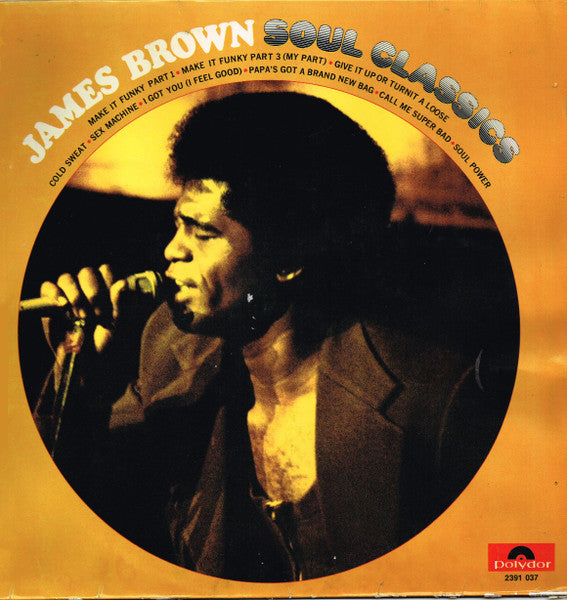 Image of Front Cover of LP - VG+/VG - JAMES BROWN, James Brown Soul Classics (Polydor Red Label; 2391 037, Germany 1972, Laminated Sleeve), ,  - 3926371E