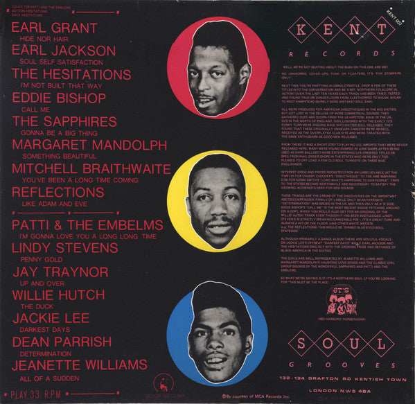 Image of Back Cover of LP - VG/VG - VARIOUS, Floorshakers (Kent Records; KENT 007, UK 1983), ,  - 3926374E