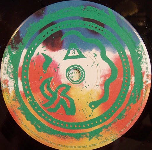 Image of Label Cover of LP - VG/G - THE CURE, The Top (Fiction Records; fixs9, UK 1984, Missing the Inner, No "ARUN" In Runout), Many marks on the vinyl.,  - 3926380E