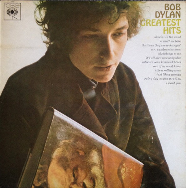Image of Front Cover of LP - VG/VG+ - BOB DYLAN, Greatest Hits (CBS Orange Labels With Two Small Pressing Rings; SBPG 62847, UK 1971 Reissue), Clean glossy disc, A couple of corner bumps and spine pinch. ,  - 3916464C