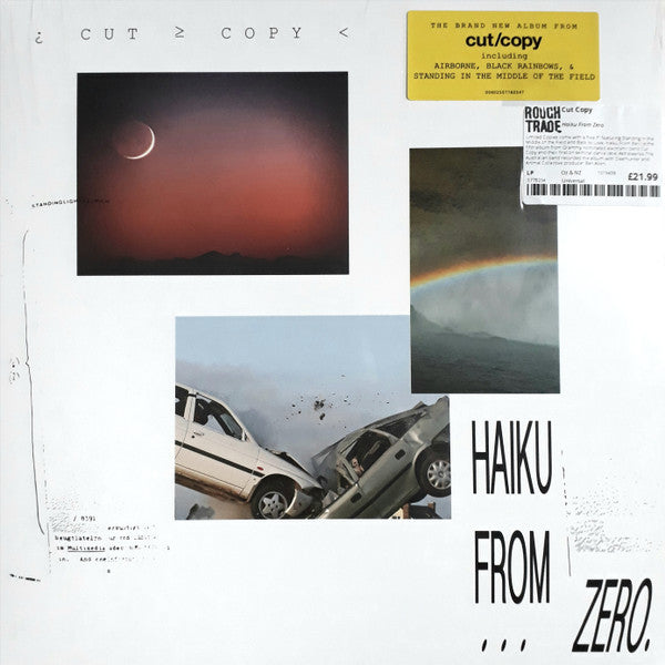 Image of Front Cover of LP - VG/VG - CUT COPY, Haiku From Zero (Cutters Records; 00602557782547, UK & Europe 2017, Inner & Insert), Strong VG, A few light marks/paper scuffs from inner, A couple of pinches at sleeve edges,  - 3916471C