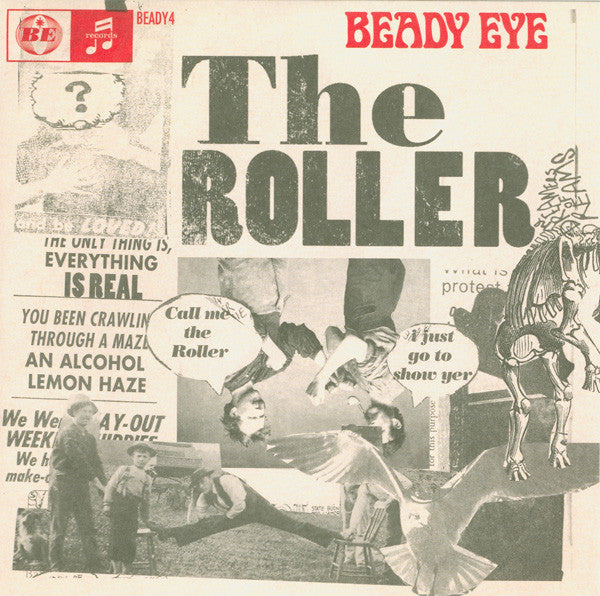 Image of Front Cover of 7" - VG+/VG - BEADY EYE, The Roller (Beady Eye Records; BEADY4, UK 2011, Picture Sleeve), Strong VG,  - 3916423C