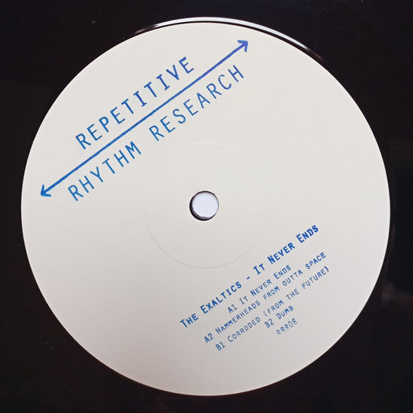 Image of Front Cover of 12" - /VG - THE EXALTICS, It Never Ends (Repetitive Rhythm Research; RRR008, Netherlands 2024), Hairline marks only, plays VG+,  - 3946406S