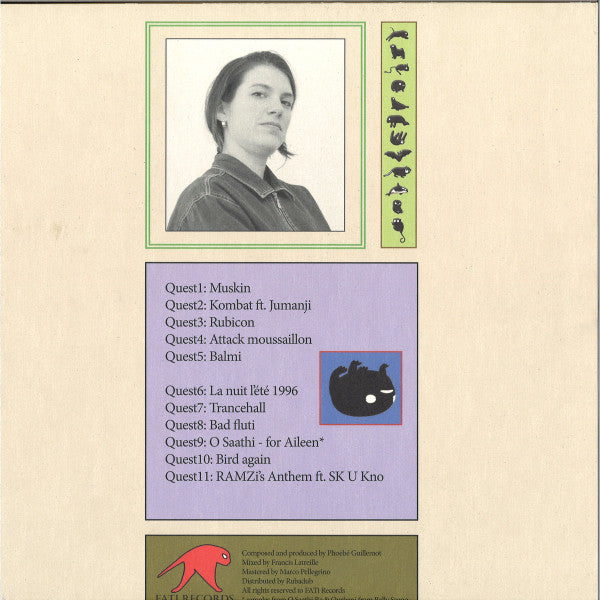 Image of Back Cover of LP - VG/VG+ - RAMZI, Multiquest Niveau 1: Camoufl  (FATi Records; FAT04, Canada 2019), ,  - 3946408S