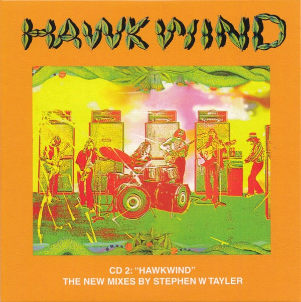 Image of Label Cover of 4xCD - EX/M - HAWKWIND, Hawkwind (Atomhenge ; ATOMCD 41058, UK & Europe 2026, 3xCD. 1xBluRay. Remastered. New Mixes. 5.1 on Bluray. Live 1970), Sealed,  - 3936211E