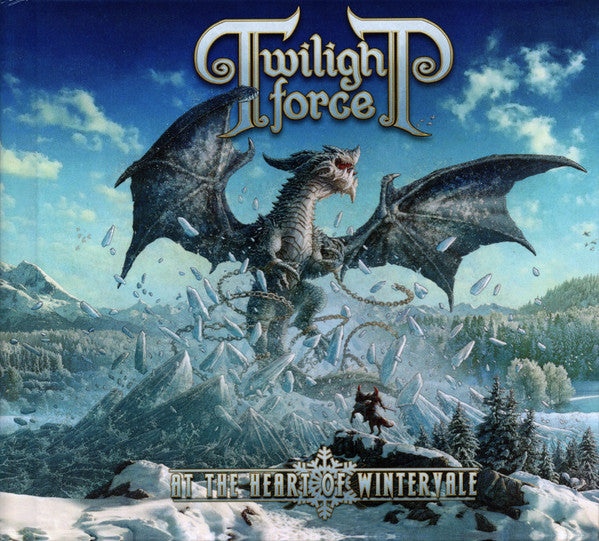 Image of Front Cover of CD - VG+/VG+ - TWILIGHT FORCE, At The Heart Of Wintervale (Nuclear Blast Records; NBR 63480, USA & Europe 2023, Book Sleeve), ,  - 3936210E