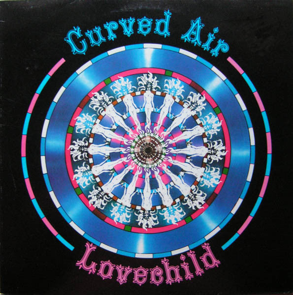 Image of Front Cover of LP - VG/VG+ - CURVED AIR, Lovechild (Essential! Records; ESSLP 024, UK 1990, Album recorded in London July 1973), A few light hairlines only. Edge and ring wear, laminate damage, creasing.,  - 3946447S