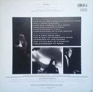 Image of Back Cover of LP - VG/VG+ - THE STYLE COUNCIL, Confessions Of A Pop Group (Polydor; 835 785-1, Canada 1988, Insert), Hole punched through sleeve + inners. With merch insert,  - 3926413E