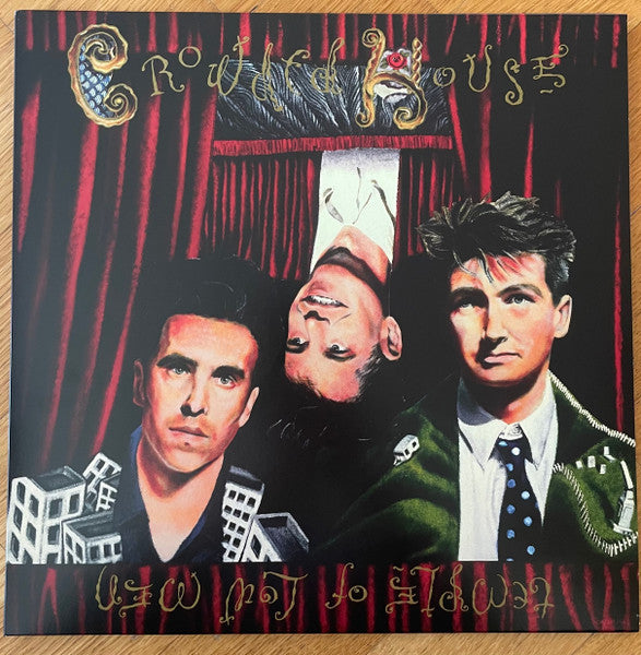 Image of Front Cover of LP - EX/EX - CROWDED HOUSE, Temple Of Low Men (Capitol Records; 4788024, Europe 2026 Reissue, Inner, Red Vinyl), Opened Instore, Still In Stickered Shrinkwrap,  - 4046003S
