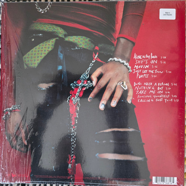 Image of Back Cover of LP - EX/EX - SKIN, Fake Chemical State (Universal Music Recordings; 7836816, Worldwide 2025 Reissue, Inner, Red/Black Splatter Vinyl), Opened Instore, Still In Stickered Shrinkwrap,  - 4046006S