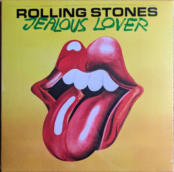 Image of Front Cover of 10" - EX/EX - THE ROLLING STONES, Jealous Lover (Rolling Stones Records; 5768410, Worldwide 2026, Green Vinyl), Opened Instore, Still In Shrinkwrap,  - 4046010S