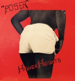 Image of Front Cover of LP - VG/VG+ - POSER, Higher Heights (Solar Sounds; HH 007, Canada 1985, Carl Jacobs on backing vocals), ,  - 4046031S