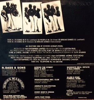 Image of Back Cover of LP - VG/VG+ - POSER, Higher Heights (Solar Sounds; HH 007, Canada 1985, Carl Jacobs on backing vocals), ,  - 4046031S