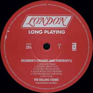 Image of Label Cover of LP - EX/EX - THE ROLLING STONES, December's Children (And Everybody's) (ABKCO; 2124-1, Europe 2024 Reissue, 180 Gram Vinyl, Mono), Opened Instore, Still In Shrinkwrap,  - 4046012S