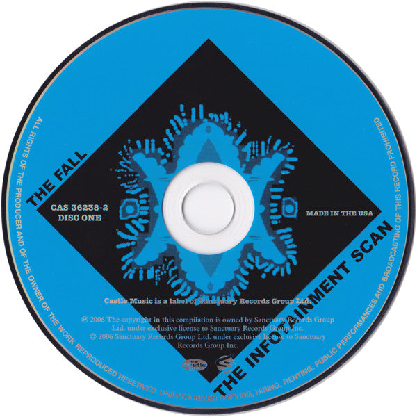 Image of Label Cover of 2xCD - VG+/VG+ - THE FALL, The Infotainment Scan (Castle Music; CAS 36238-2, US 2006), ,  - 4056019S