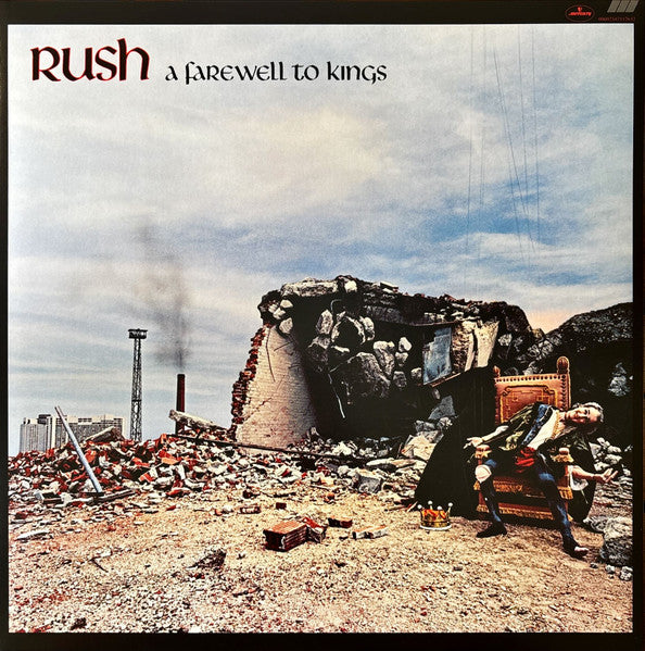 Image of Front Cover of LP - EX/EX - RUSH, A Farewell To Kings (Mercury; 00602547117632, Europe 2025 Reissue, Gatefold, Insert), Opened Instore, Still In Shrinkwrap,  - 4046013S