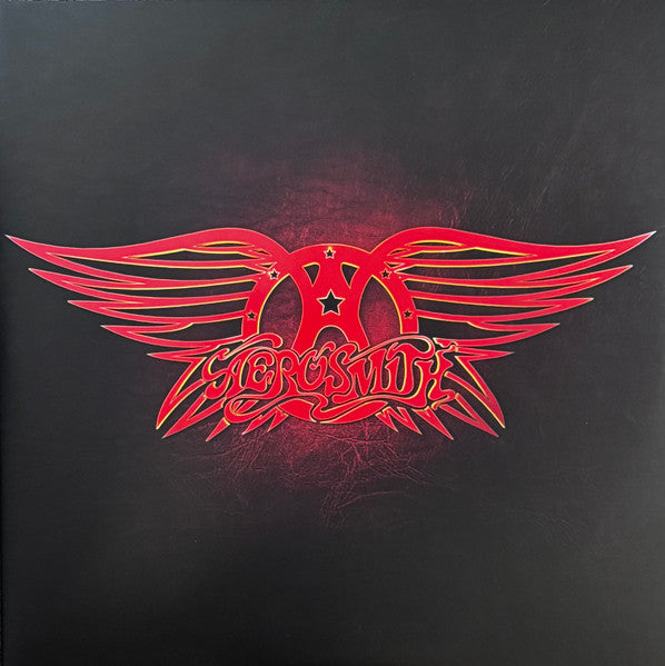 Image of Front Cover of 2xLP - VG+/VG+ - AEROSMITH, Greatest Hits (Queen Of Denial, Inc.; 4896830, USA & Europe 2023, Gatefold, 2 Inners & Insert, Ltd to 3700, Numbered), No. 2758. Seam splits on one Inner,  - 4046016S