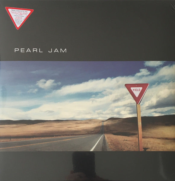 Image of Front Cover of LP - VG+/VG+ - PEARL JAM, Yield (Sony ; 88985303661, UK 2016 Reissue, Die Cut Sleeve, Inner, Sticker, Yield Sticker on Reverse of Sleeve), ,  - 4026032E