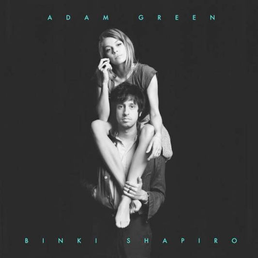 Image of Front Cover of LP - EX/VG+ - ADAM GREEN & BINKI SHAPIRO, Adam Green & Binki Shapiro (ORG Music; ORGM-2337, US 2025 Reissue, Gatefold, Aqua Vinyl), Still In Opened Shrinkwrap With Hype Sticker,  - 3916558C
