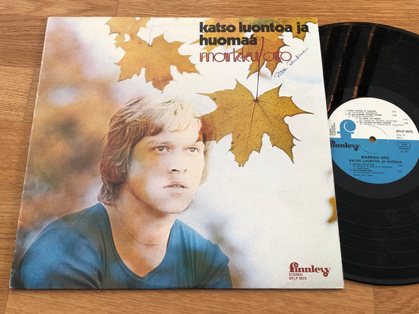 Image of Front Cover of LP - VG/VG+ - MARRKU ARO, Katso Luontoa Ja Huomaa (Finnlevy; SFLP 9572, Finland 1975), ,  - 4026012E