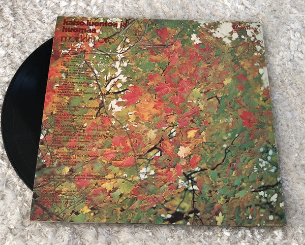 Image of Back Cover of LP - VG/VG+ - MARRKU ARO, Katso Luontoa Ja Huomaa (Finnlevy; SFLP 9572, Finland 1975), ,  - 4026012E