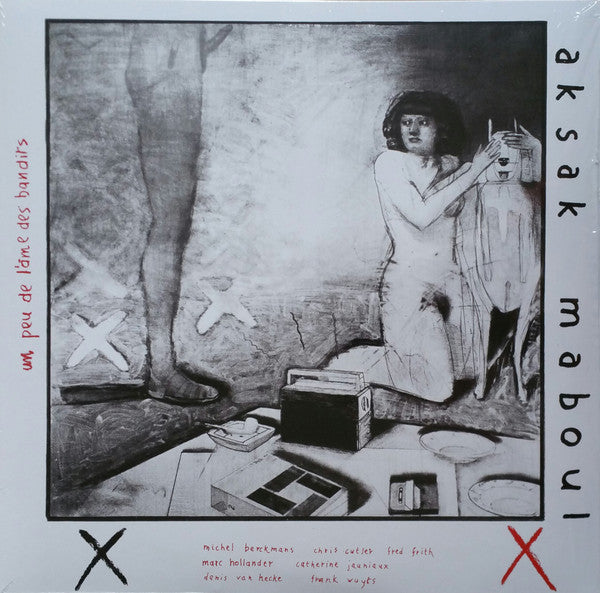 Image of Front Cover of LP - EX/EX - AKSAK MABOUL, Un Peu De L' me Des Bandits (Crammed Discs; cram 002LP, Belgium 2018, Booklet & Inner, With CD. Marc hollander, Fred Frith, Chris Cutler), ,  - 4026039E