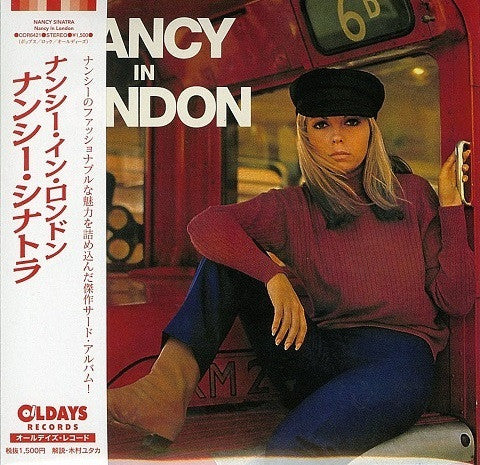 Image of Front Cover of CD - VG+/VG+ - NANCY SINATRA, Nancy In London (Oldays Records; ODR6421, Japan 2017, Card Sleeve), ,  - 4036027E