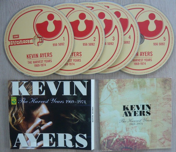 Image of Back Cover of 5xCD - VG+/EX - KEVIN AYERS, The Harvest Years 1969~1974 (Harvest; 956 5092, UK & Europe 2012), ,  - 4056040S
