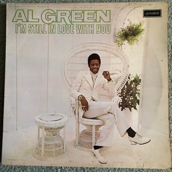 Image of Front Cover of LP - VG/VG - AL GREEN, I'm Still In Love With You (London Records; SHU 8443, UK 1972), Strong VG, vinyl only has couple hariline marks, plays VG+. Sleeve has light wears only.,  - 4046071S