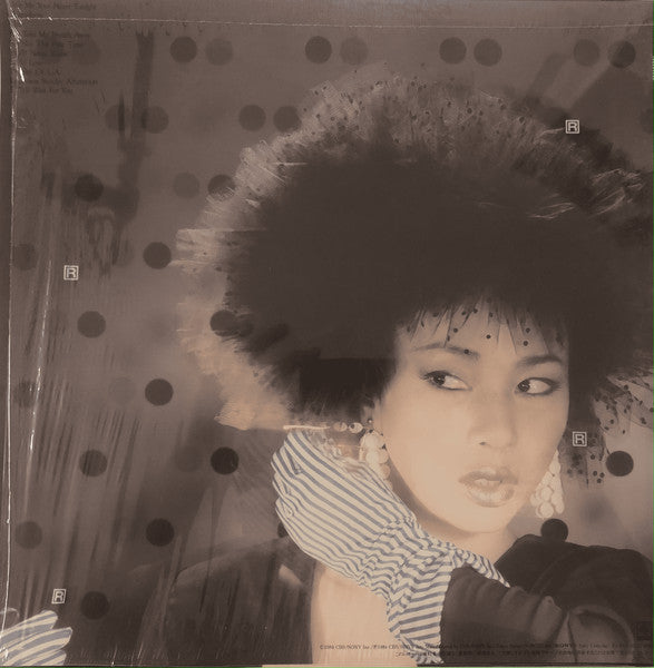 Image of Back Cover of LP - VG/VG - KIMIKO KASAI, New Pastel (CBS/Sony; 28AH 1790, Japan 1984, Insert, No OBI), Strong VG - a few light hairlines and some light ring and edgewear.,  - 4026024E
