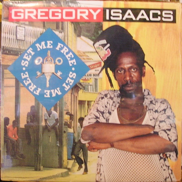 Image of Front Cover of LP - VG/VG+ - GREGORY ISAACS, Set Me Free (VP Records; VP1174, US 1992), ,  - 4016091C