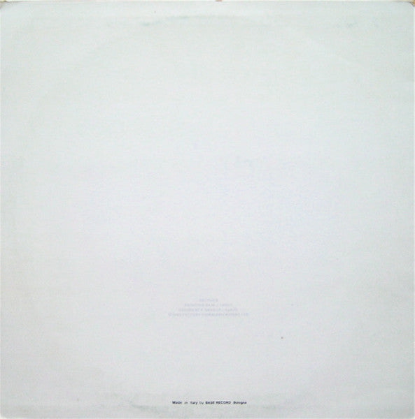 Image of Back Cover of 12" EP - VG/G+ - NEW ORDER, 1981-1982 (Base Record; FACTUS 8, Italy 1982), Light scratches & hairlines, still in mostly in opened shrinkwrap but wear to open edge, corner wear,  - 4046053S