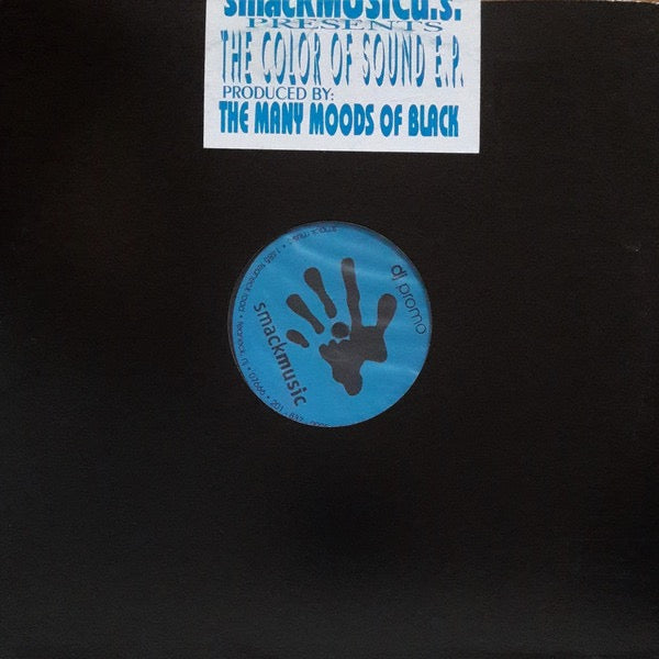 Image of Front Cover of 12" EP - G+/G+ - VARIOUS, The Color Of Sound E.P. (Smack Music; SMK-1008, US 1995, Promo, Stickered Plain Sleeve), Extensively marked and hairlined.,  - 4016079C