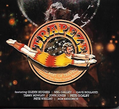 Image of Front Cover of 2xCD - VG+/EX - TRAPEZE FEATURING GLENN HUGHES, The Best Of Trapeze (Leavin' The Hard Times Behind) (Purple Records; PURPLE019D, Europe 2019, Digipak), ,  - 0456069S