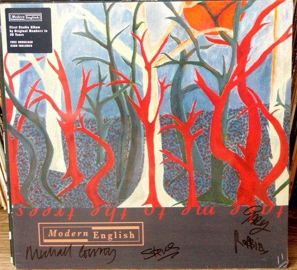Image of Front Cover of LP - VG+/EX - MODERN ENGLISH, Take Me To The Trees (; IKM-ME01LP, Europe 2016, Inner, Orange Vinyl), ,  - 3926449E