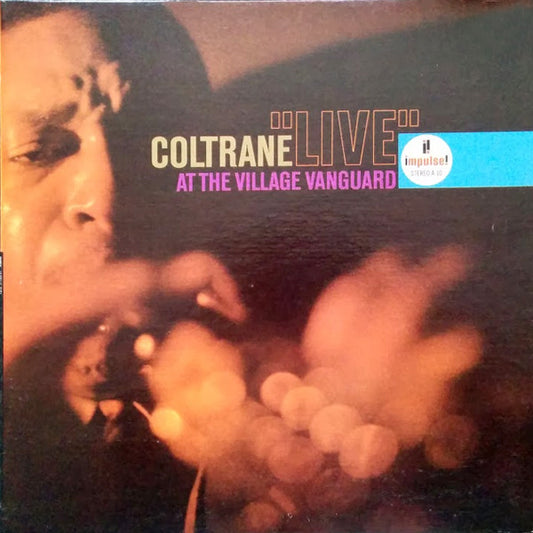 Image of Front Cover of LP - VG+/VG+ - JOHN COLTRANE, "Live" At The Village Vanguard (ABC Records; AS-10, US 1974 Reissue, Gatefold, Company Inner), A couple of light hairlines only. One corner bumped, ,  - 4026128E
