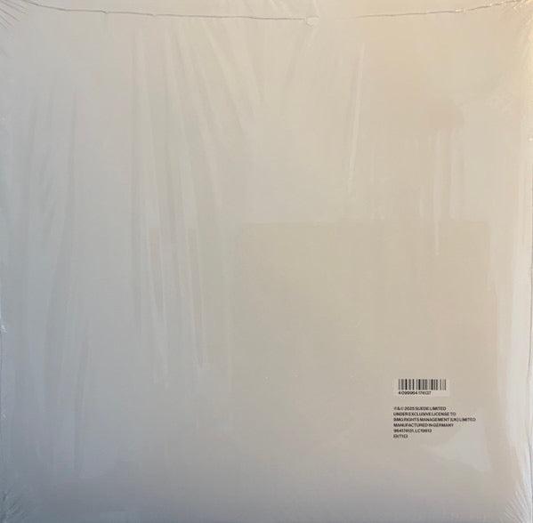 Image of Back Cover of LP - VG+/VG+ - SUEDE, Antidepressants (BMG; 964174131, Europe 2025, Poster Sleeve, Inner & Insert, White Vinyl), ,  - 4016161C