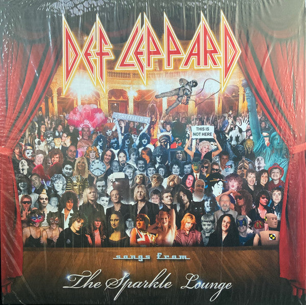 Image of Front Cover of LP - VG+/VG+ - DEF LEPPARD, Songs From The Sparkle Lounge (Bludgeon Riffola ; 0818006, Europe 2021 Reissue, Inner), ,  - 3926433E