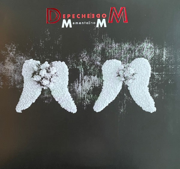 Image of Front Cover of 2xLP - VG+/VG - DEPECHE MODE, Memento Mori (Columbia; 19658789791, Europe 2023, Embossed Tri-Fold Sleeve, 2 Inners, Poster, Translucent Red Vinyl. Etched), ,  - 4016162C