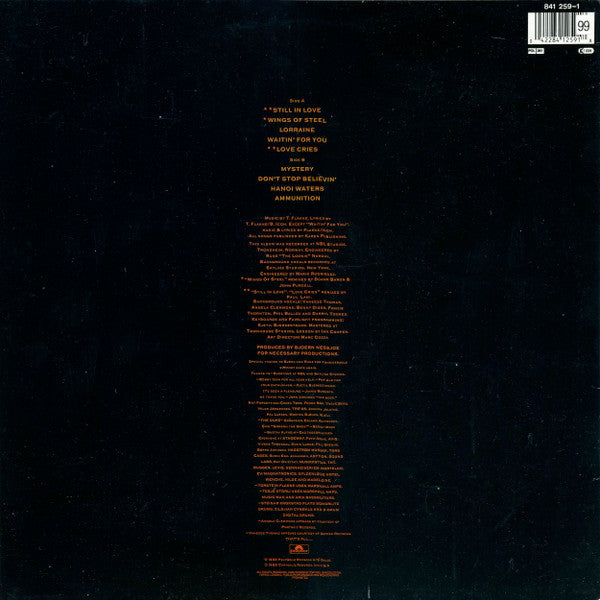Image of Back Cover of LP - VG/EX - STAGE DOLLS, Stage Dolls (Polydor ; 841 259-1, Europe 1988, Inner), Edge Wear,  - 3926428E