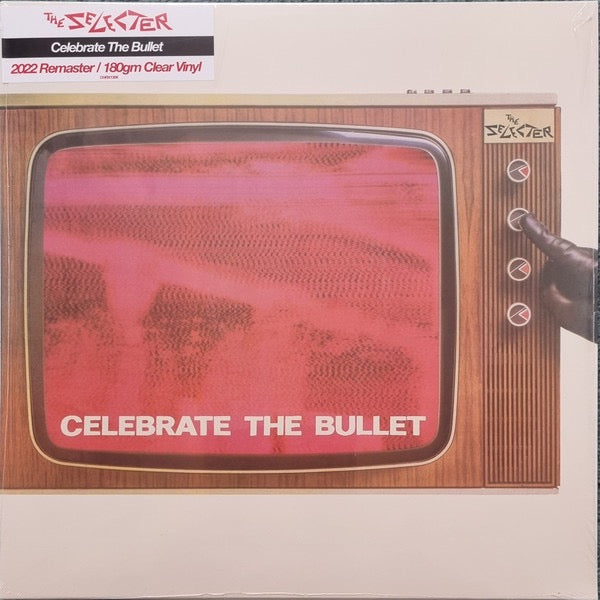 Image of Front Cover of LP - EX/VG+ - THE SELECTER, Celebrate The Bullet (Chrysalis Catalogue; CHRX 1306, UK 2022 Reissue, Inner, Clear Vinyl. 180g), Still In Opened Shrinkwrap With Hype Sticker,  - 4016164C