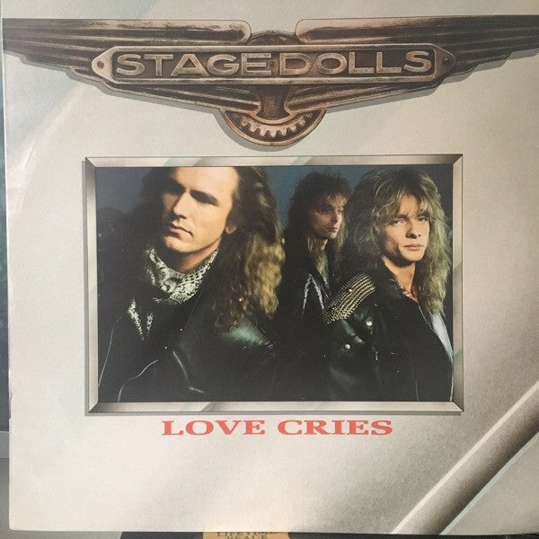 Image of Front Cover of 12" - VG+/VG - STAGE DOLLS, Love Cries (Polydor; PZ44 (871 677-1), UK 1989, Picture Sleeve), Strong VG,  - 3926427E