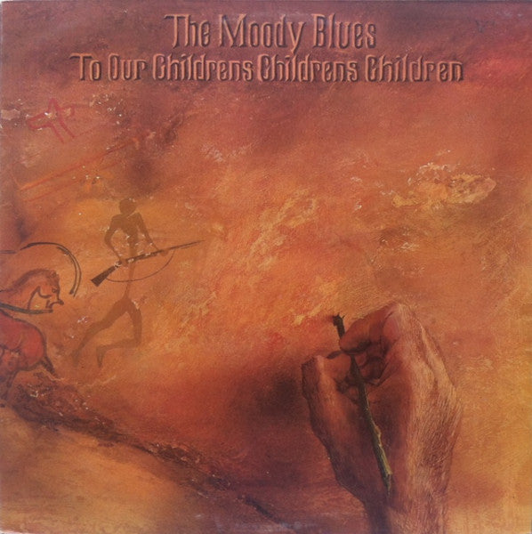 Image of Front Cover of LP - VG/VG - THE MOODY BLUES, To Our Childrens Childrens Children (Threshold White Labels with Purple Text, Title Over Two Lines; THS.1, UK 1969, Stereo), ,  - 4016110C