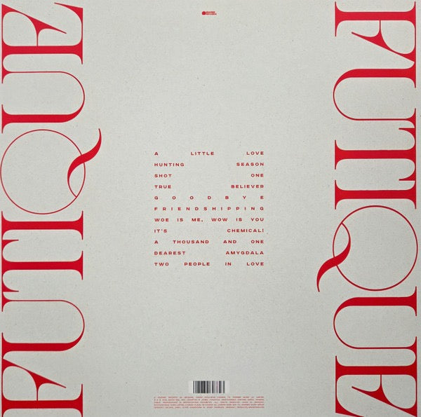 Image of Back Cover of LP - EX/VG+ - BIFFY CLYRO, Futique (Warner Records; 5021732807823, Europe 2025, Inner), Still In Opened Shrinkwrap With Hype Sticker,  - 4016166C
